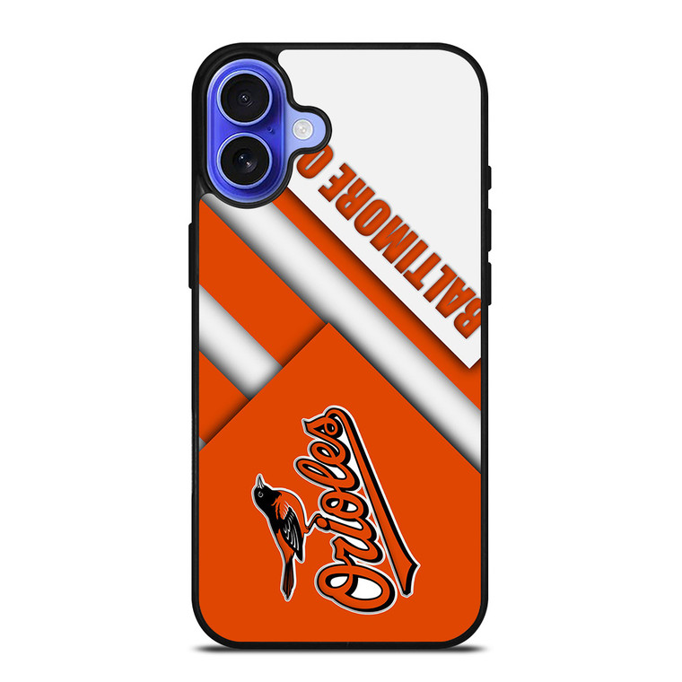 BALTIMORE ORIOLES BASEBALL LOGO iPhone 16 Case Cover