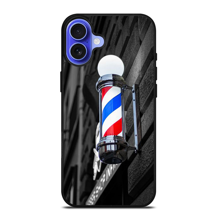 BARBER POLE HAIR CUT iPhone 16 Case Cover