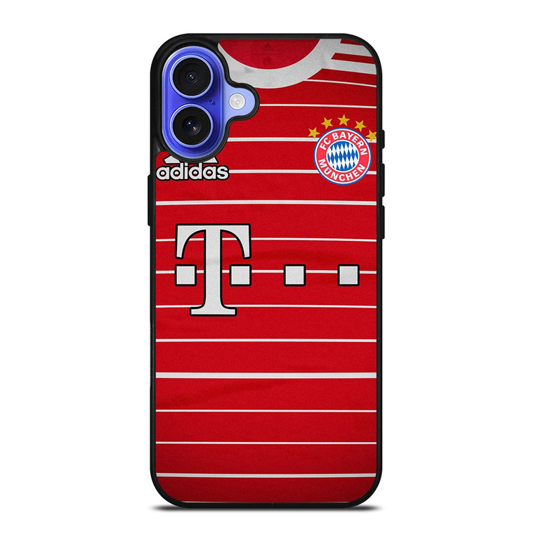 BAYERN MUNCHEN LOGO JERSEY MUNICH FOOTBALL iPhone 16 Case Cover