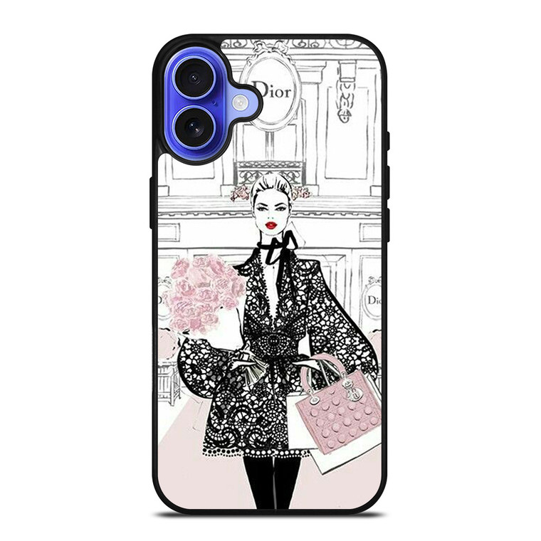 BEAUTY FASHION MEGAN HESS iPhone 16 Case Cover