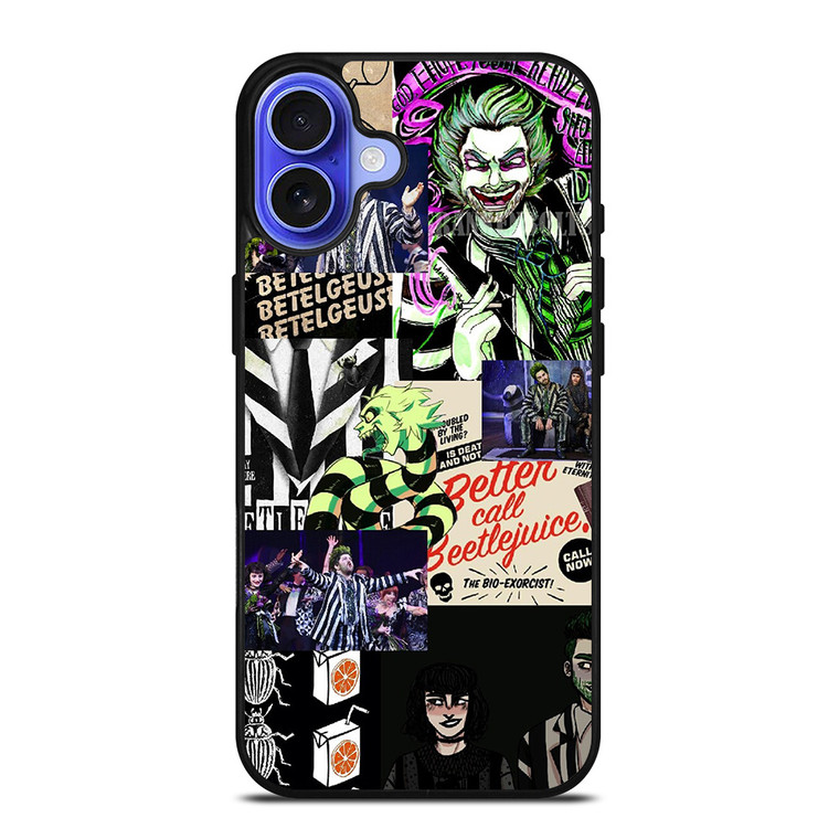 BEETLEJUICE COLLAGE iPhone 16 Case Cover