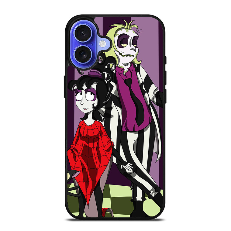 BEETLEJUICE TIM BURTON CARTOON iPhone 16 Case Cover