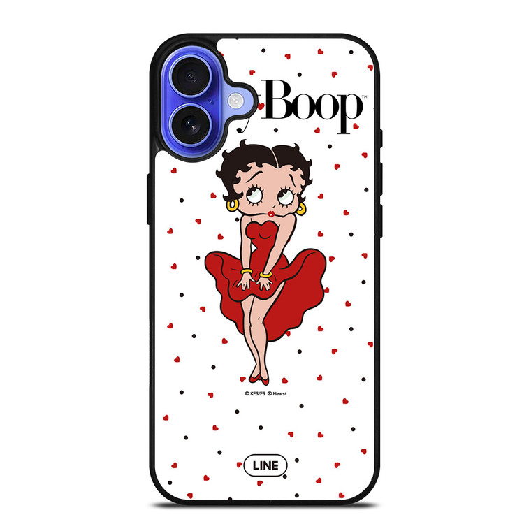 BETTY BOOP POLKADOT iPhone 16 Case Cover