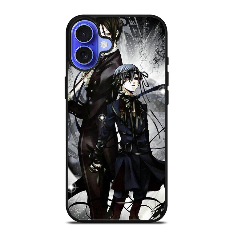 BLACK BUTLER CARTOON iPhone 16 Case Cover