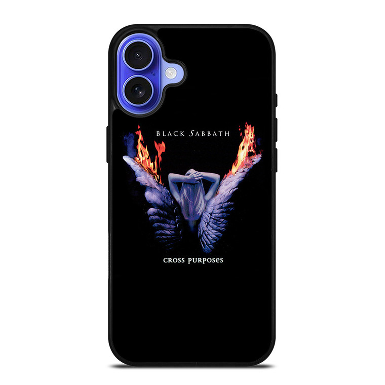 BLACK SABBATH CROSS PURPOSE ALBUM ART iPhone 16 Case Cover