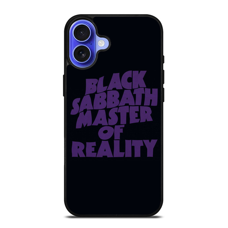 BLACK SABBATH MASTER OF REALITY ALBUM iPhone 16 Case Cover