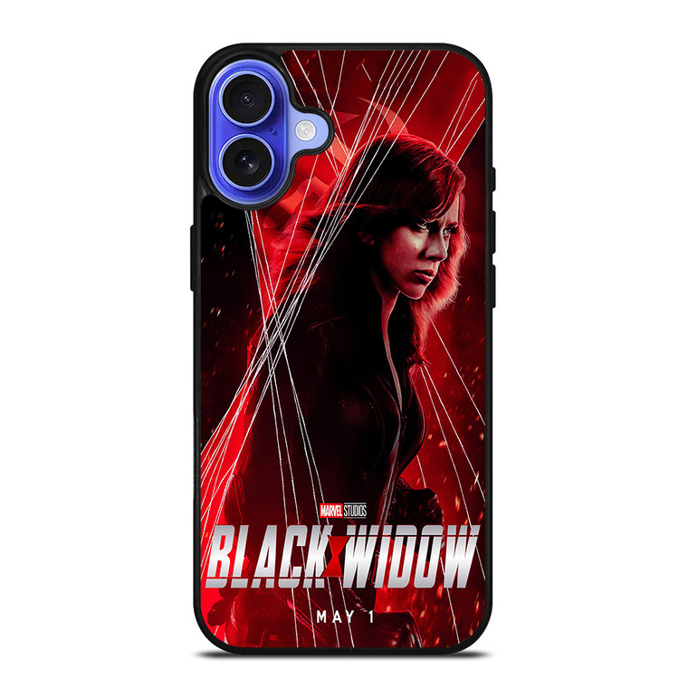 BLACK WIDOW MARVEL MOVIE iPhone 16 Case Cover