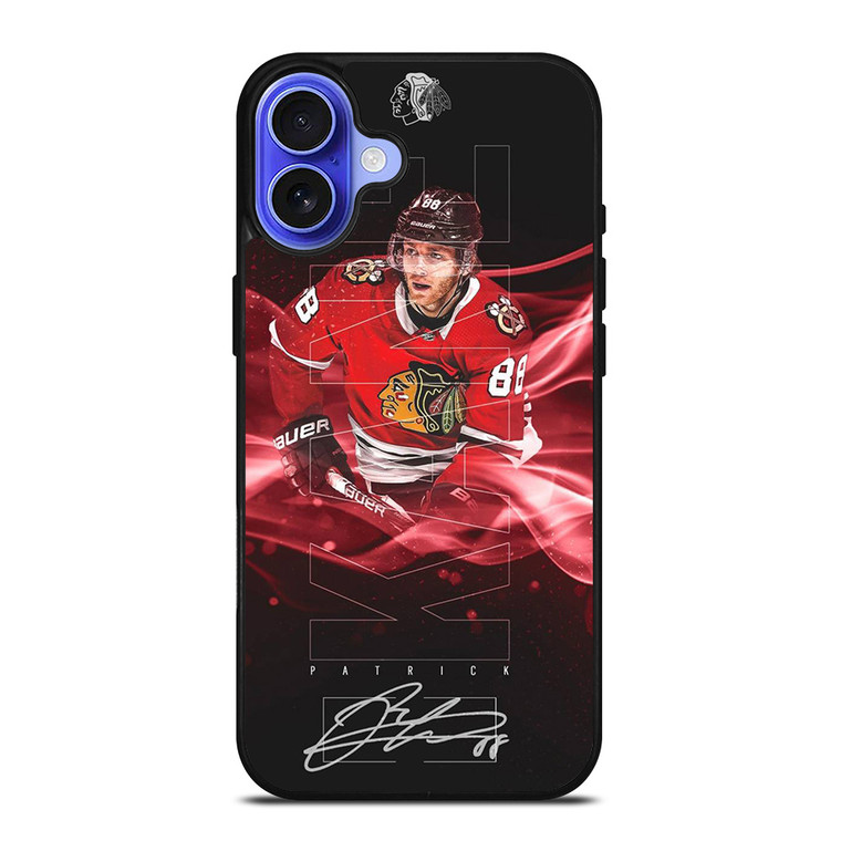 BLACKHAWKS HOCKEY CHICAGO CAPTAIN MORGAN NHL iPhone 16 Case Cover