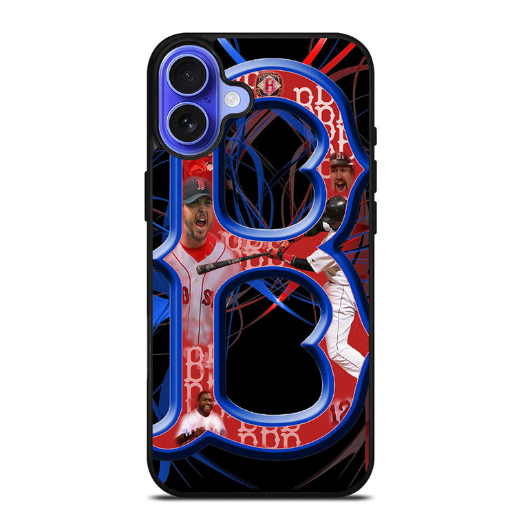 BOSTON RED SOX LOGO ART iPhone 16 Case Cover