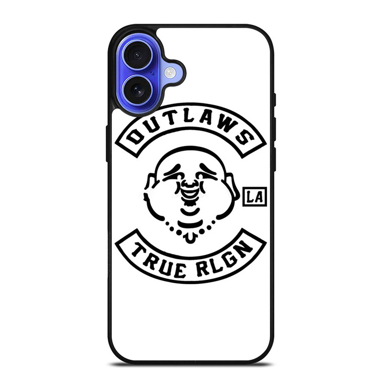 BUG BUDDHA TRUE RELIGION OUTLAWS iPhone 16 Case Cover
