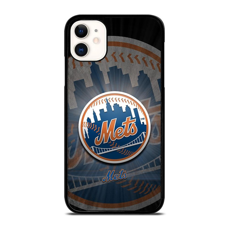 NEW YORK METS MLB LOGO iPhone 11 Case Cover