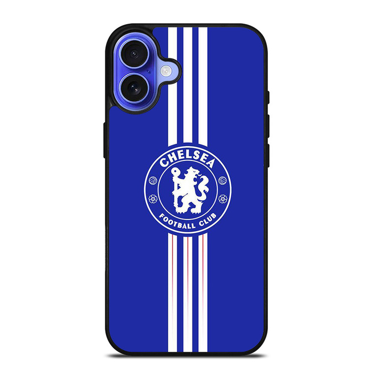 CHELSEA FC LOGO FOOTBALL iPhone 16 Case Cover