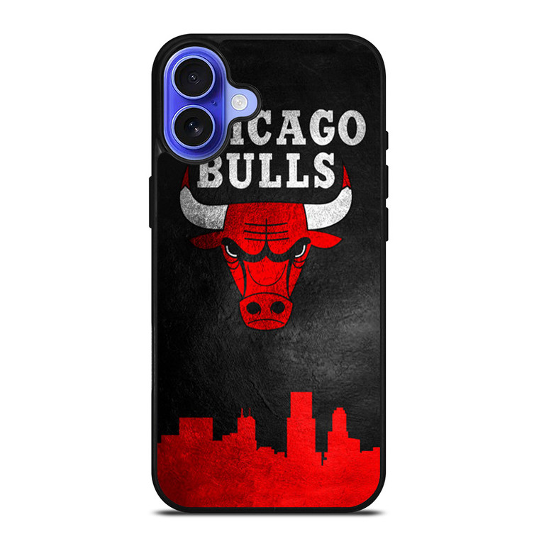 CHICAGO BULLS NBA LOGO iPhone 16 Case Cover