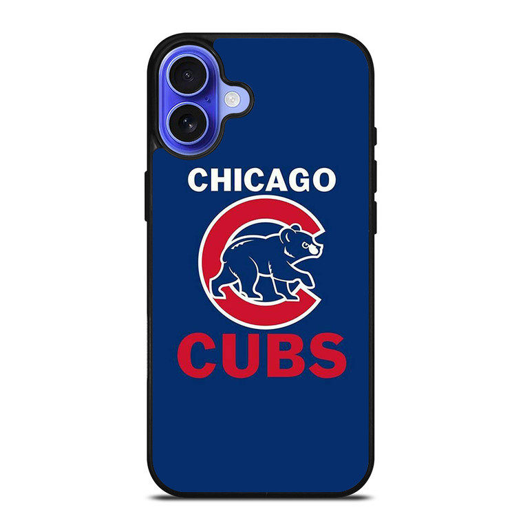 CHICAGO CUBS LOGO iPhone 16 Case Cover