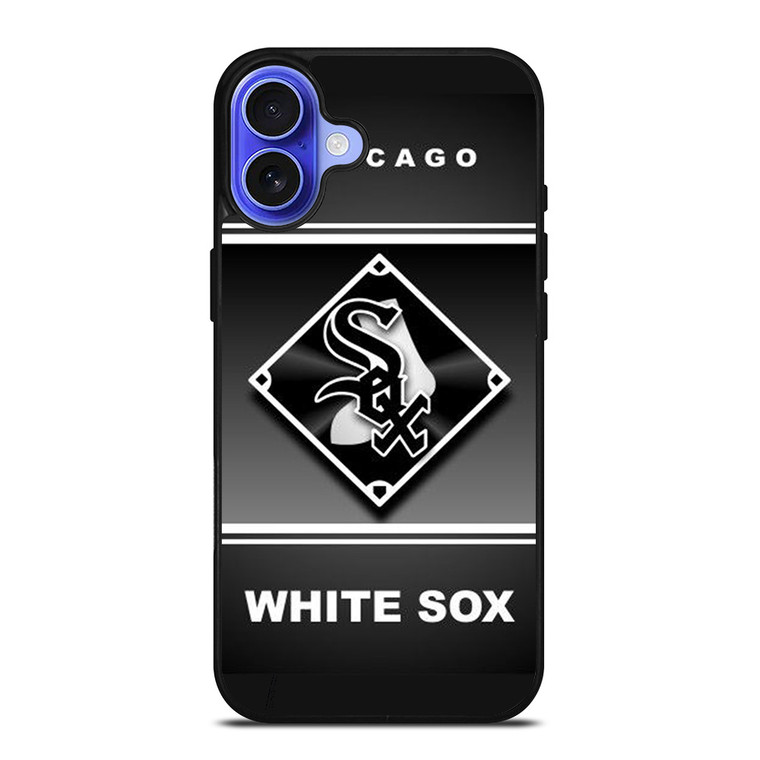 CHICAGO WHITE SOX BASEBALL SYMBOL iPhone 16 Case Cover