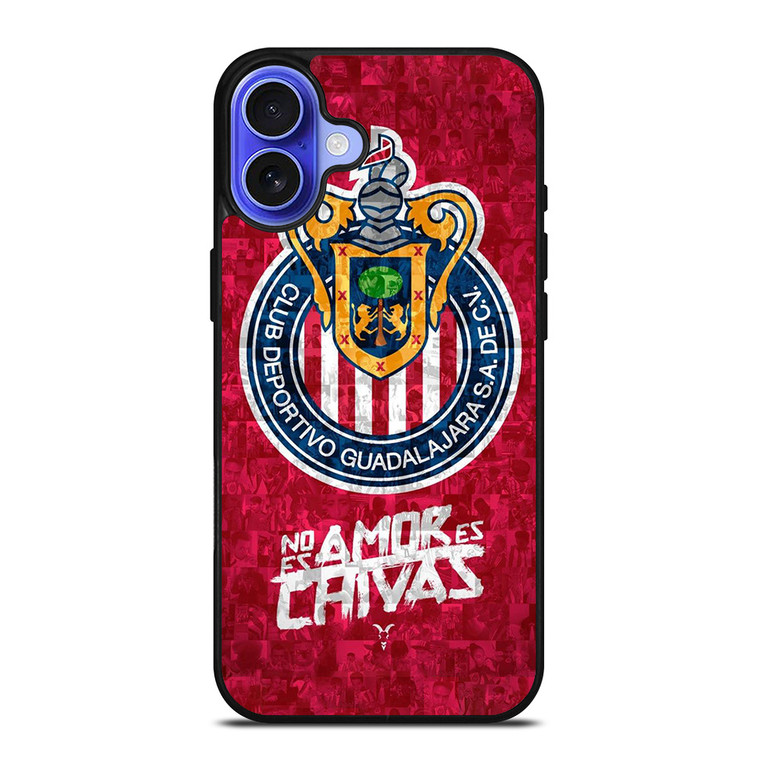 CHIVAS DE GUADALAJARA FOOTBALL iPhone 16 Case Cover