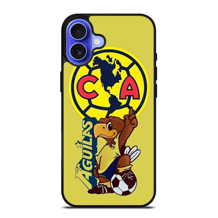 CLUB AMERICA AGUILAS FOOTBALL CLUB MASCOT iPhone 16 Case Cover