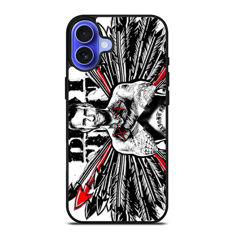 CM PUNK GLOVES ART iPhone 16 Case Cover
