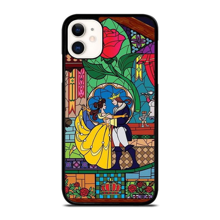 BEAUTY AND THE BEAST SETENED GLASS iPhone 11 Case Cover