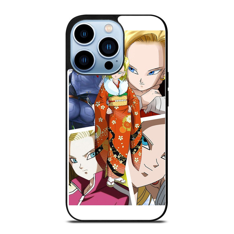 ANDROID 18 DRAGON BALL SUPER iPhone 13 Pro Max Case Cover
