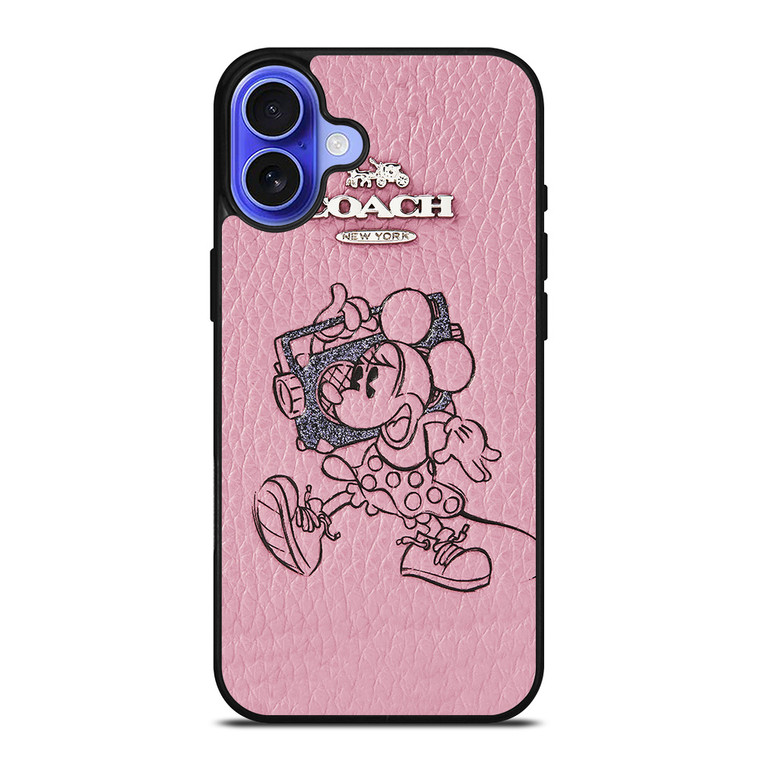 COACH NEW YORK MICKEY MOUSE iPhone 16 Case Cover