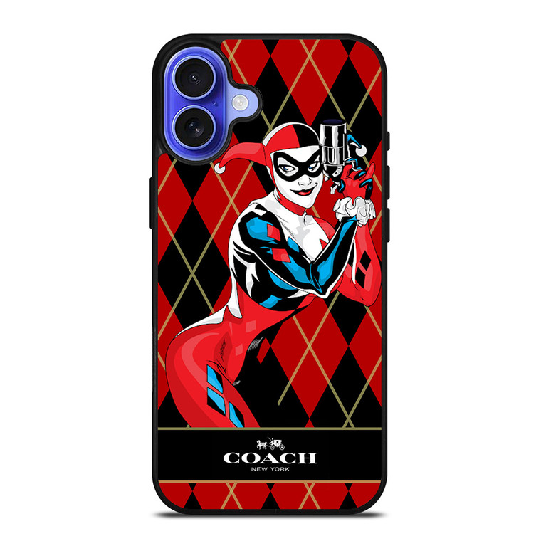 COACH NEW YORK X HARLEY QUINN iPhone 16 Case Cover
