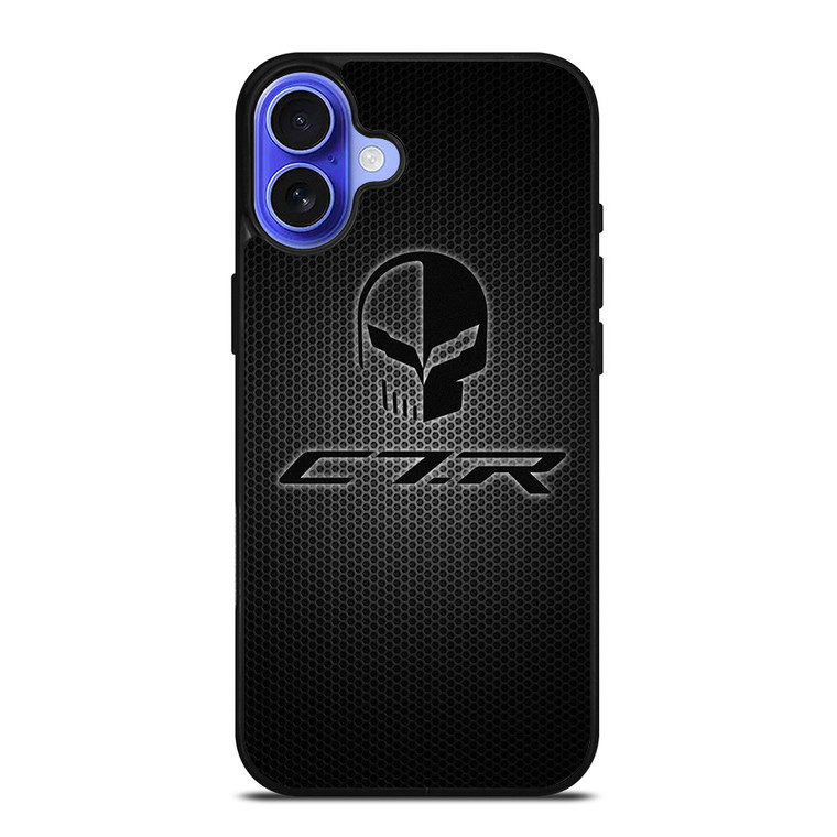 CORVETTE C7R LOGO CARBON iPhone 16 Case Cover