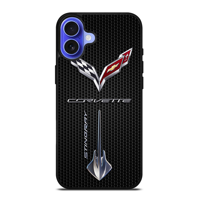 CORVETTE STINGRAY LOGO iPhone 16 Case Cover