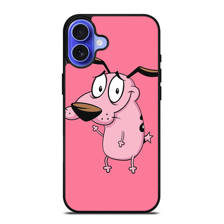 COURAGE THE COWARDLY DOG CARTOON iPhone 16 Case Cover