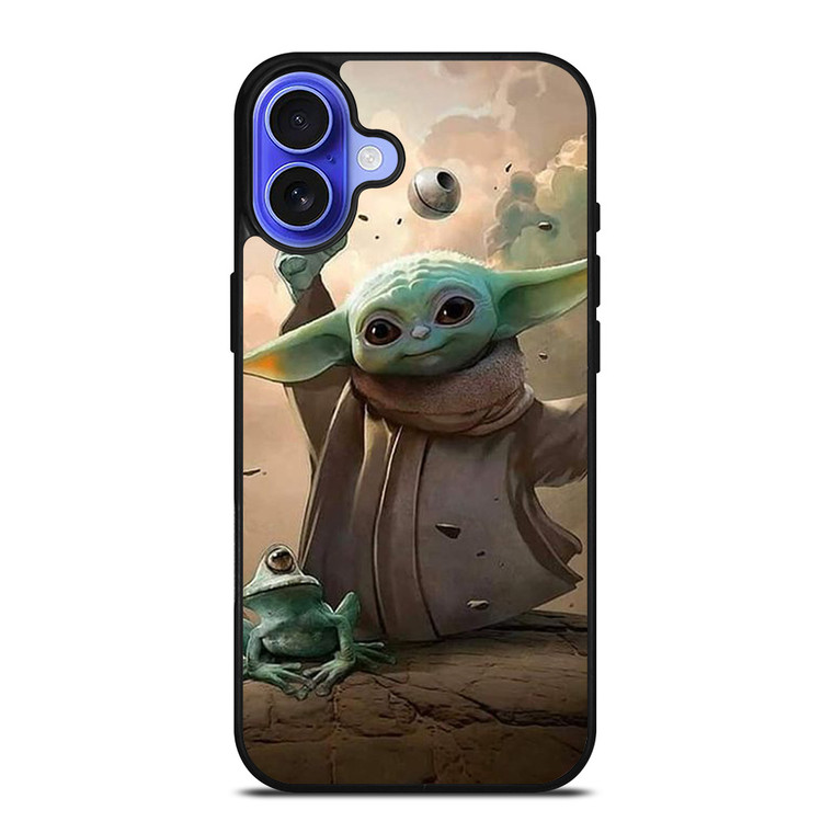 CUTE BABY YODA GROGU STAR WARS iPhone 16 Case Cover CUTE BABY YODA GROGU STAR WARS iPhone 16 Case Cover