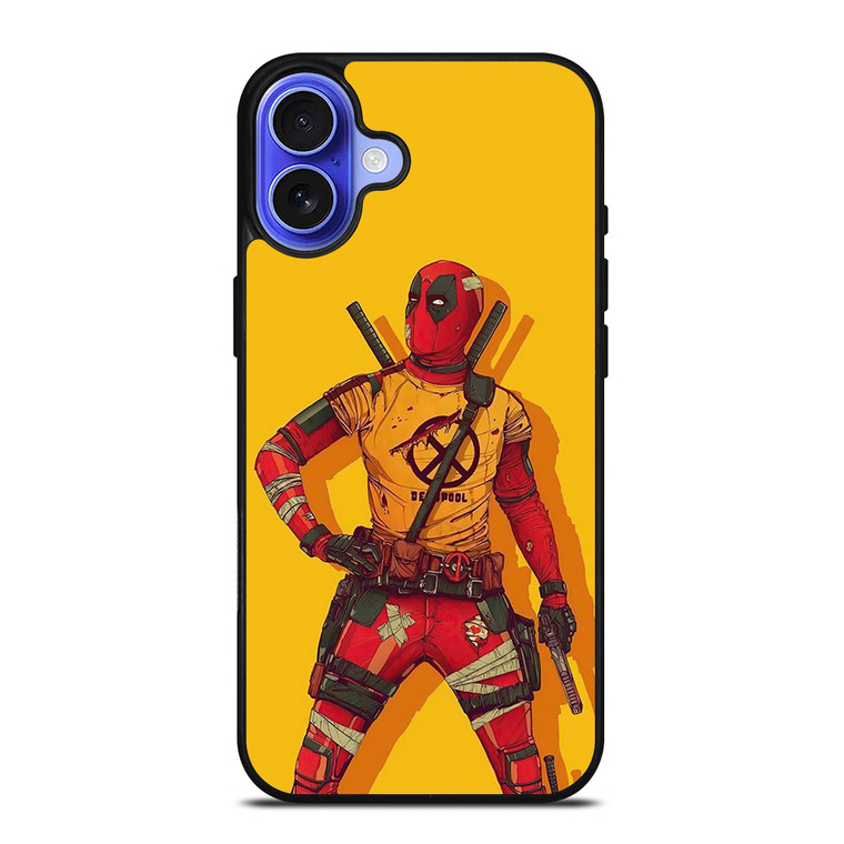 DEADPOOL X-MEN MARVEL CARTOON iPhone 16 Case Cover