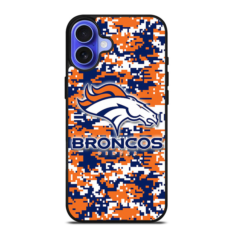 DENVER BRONCOS SYMBOL iPhone 16 Case Cover
