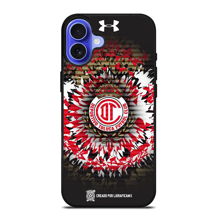 DEPORTIVO TOLUCA FOOTBALL LOGO iPhone 16 Case Cover