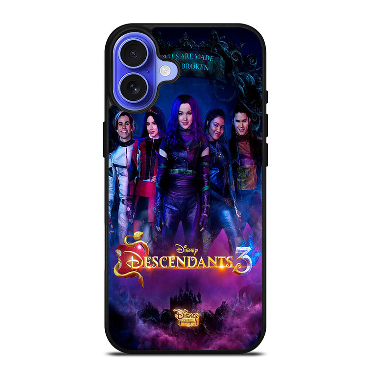 DESCENDANTS 3 DISNEY iPhone 16 Case Cover DESCENDANTS 3 DISNEY iPhone 16 Case Cover