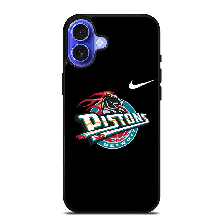 DETROIT PISTONS NIKE iPhone 16 Case Cover