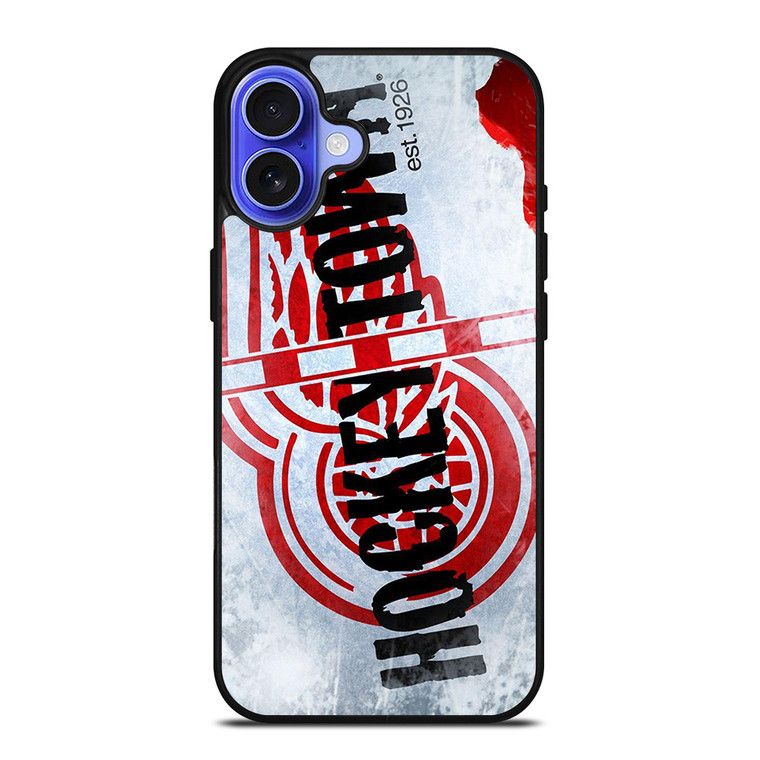 DETROIT REDWINGS NHL iPhone 16 Case Cover