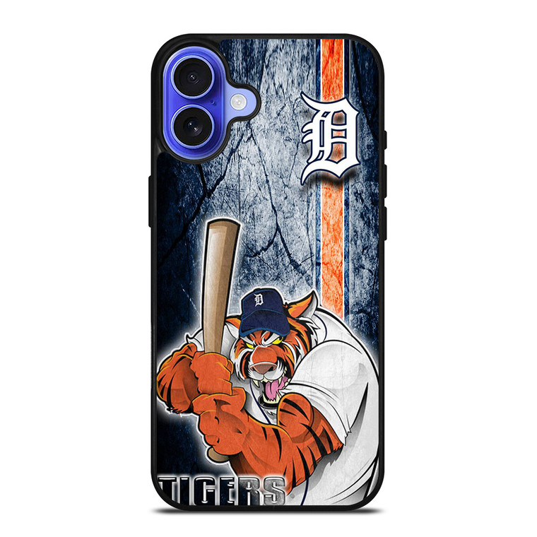 DETROIT TIGERS BASEBALL LOGO iPhone 16 Case Cover
