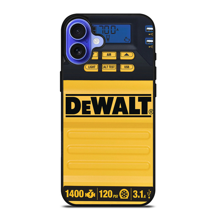DEWALT JUMP STARTER iPhone 16 Case Cover