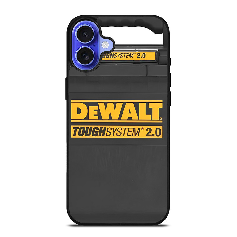 DEWALT LOGO TOUGH SYSTEM ICON iPhone 16 Case Cover