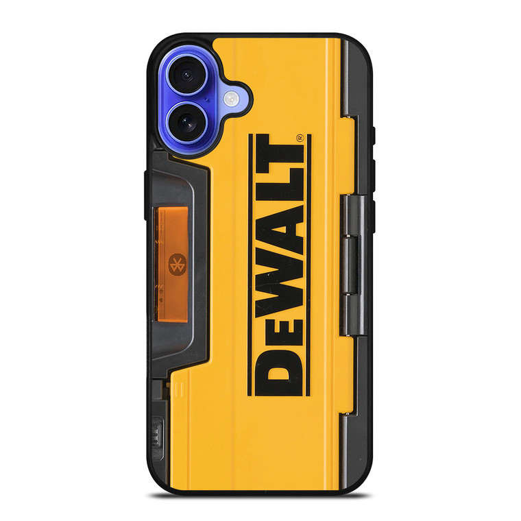 DEWALT RADIO BLUETOOTH iPhone 16 Case Cover