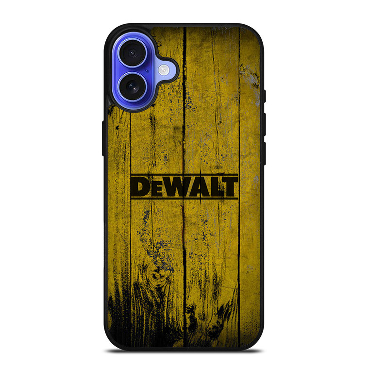 DEWALT WOODEN LOGO iPhone 16 Case Cover