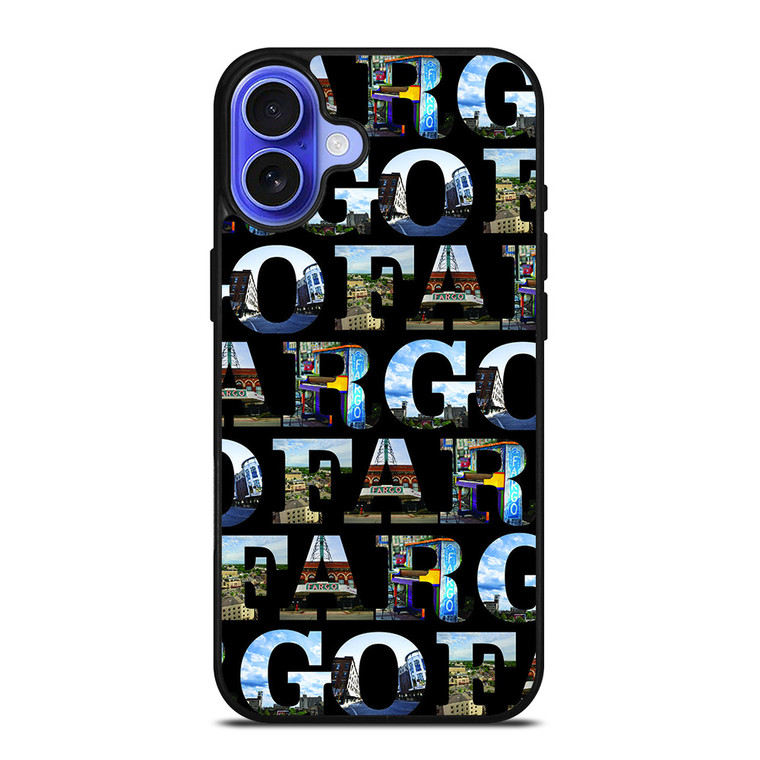 FARGO MOVIES CROSSWORD iPhone 16 Case Cover