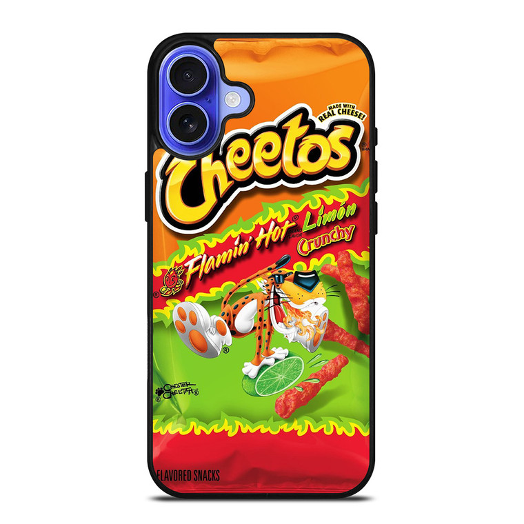 FLAMIN HOT CHEETOS LIMON CRUNCHY iPhone 16 Case Cover