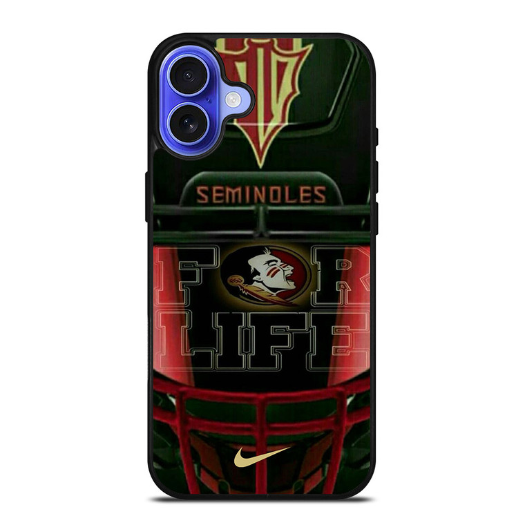 FLORIDA STATES FSU FOR LIFE iPhone 16 Case Cover