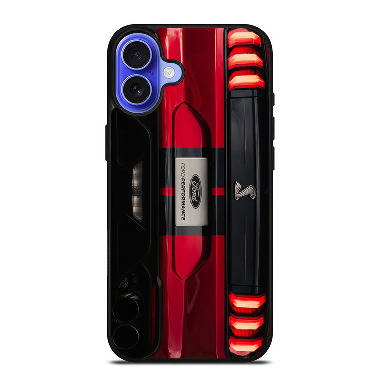 FORD MUSTANG SHELBY BACK VIEW iPhone 16 Case Cover