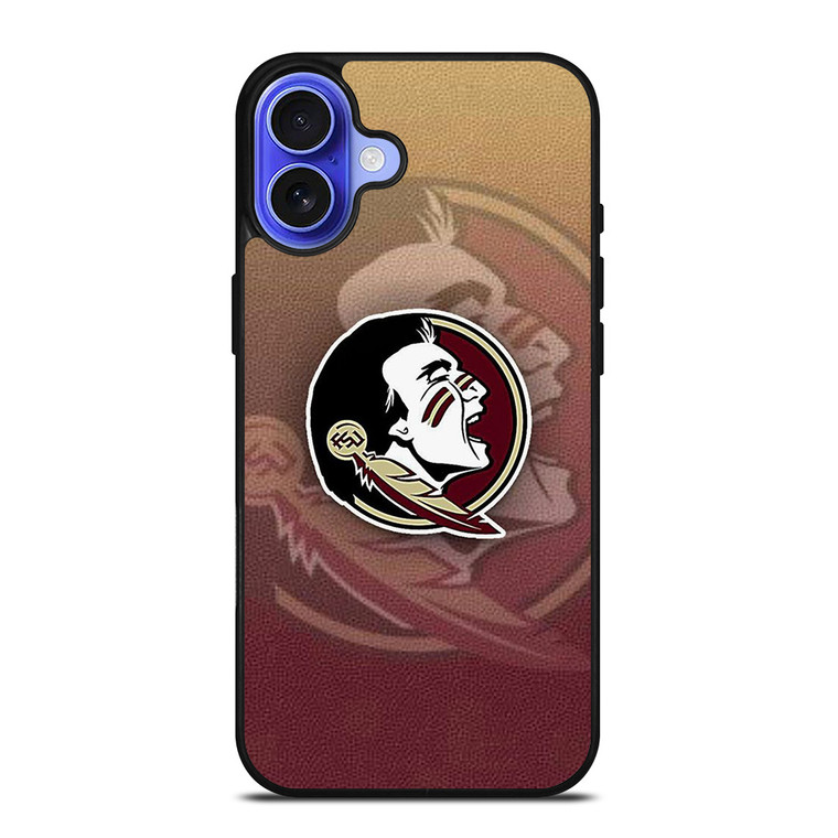 FSU FLORIDA STATES SEMINOLES LOGO iPhone 16 Case Cover