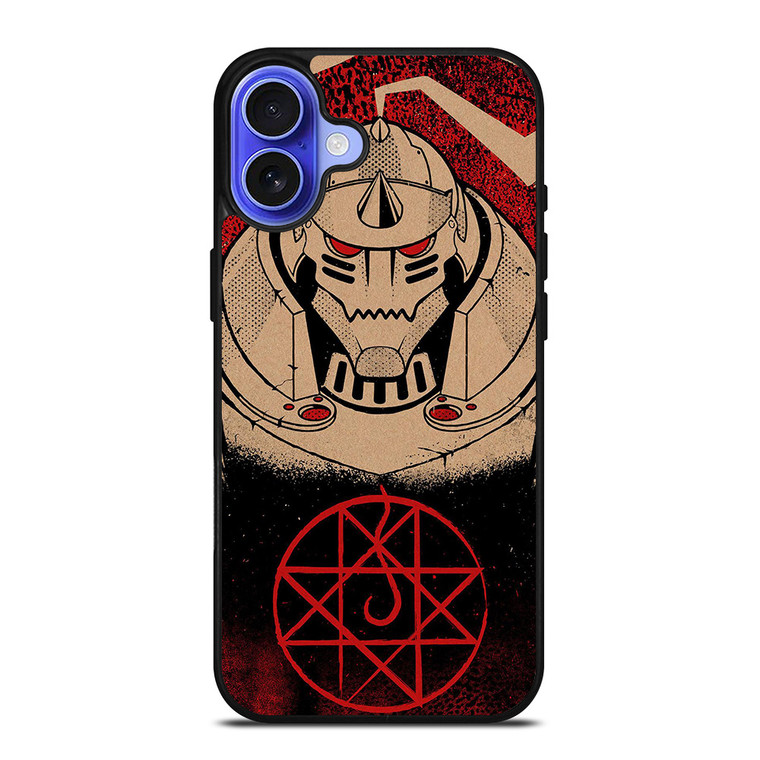 FULLMETAL ALCHEMIST ALPHONSE ELRIC ART iPhone 16 Case Cover