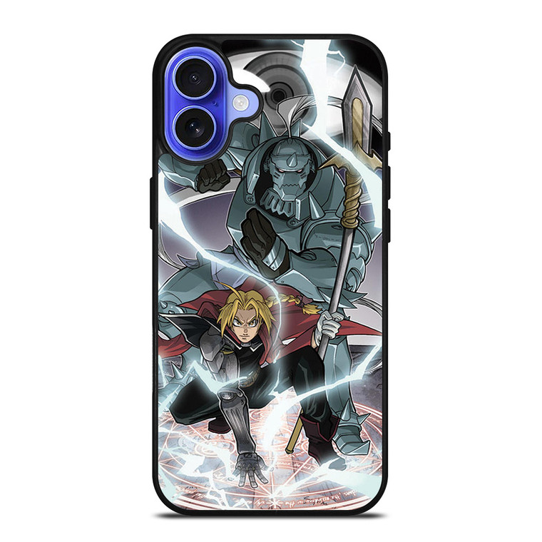 FULLMETAL ALCHEMIST EDWARD AND ALPHONSE ELRIC iPhone 16 Case Cover