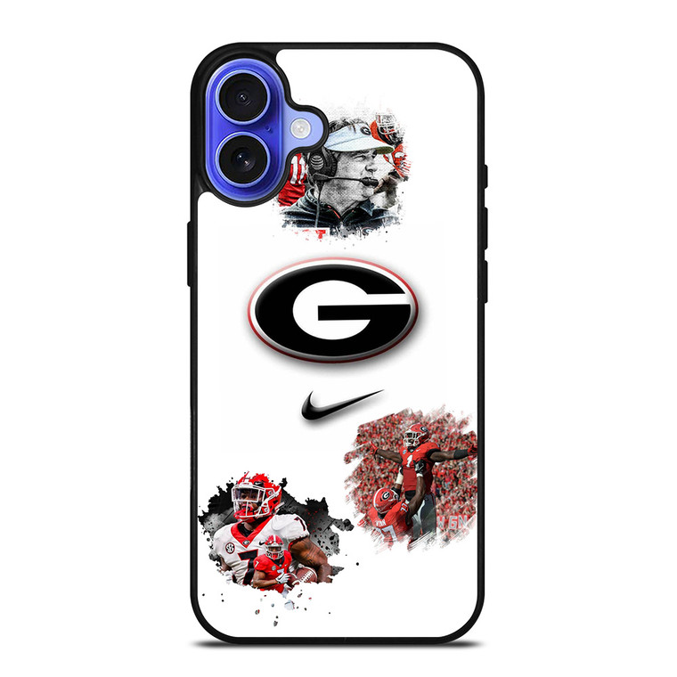 GEORGIA BULLDOGS UGA FOOTBALL iPhone 16 Case Cover