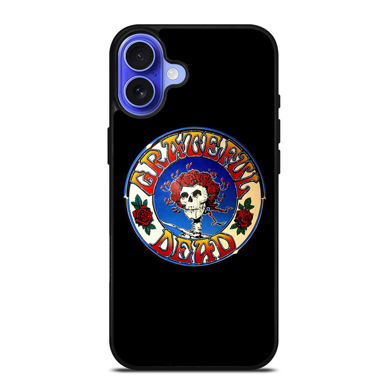 GRATEFUL DEAD BADGE ART iPhone 16 Case Cover